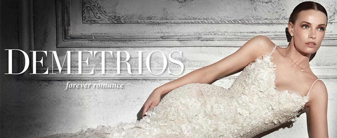 Introducing Demetrios Bridal Wedding Dresses. Desktop Image
